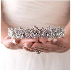 Crystal Crowns Bride Flower Queen Tiaras